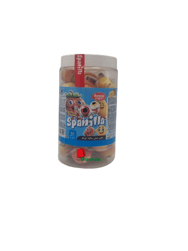 [002313 Jelly Candies Mixes, Fruit-Flavored  (Spanilla, 30 x 20 pieces) Bonbons Gélifiés Mixes , aux Fruits (Spanilla, 30x20 Pièces) Bonbons Gelifies Mixes , aux Fruits (Spanilla, 30x20 Pieces)حلوى جيلي بنكهة الفواكه، مزيج (إسبانية، 30 × 20 قطعة) ] Jelly Candies Mixes, Fruit-Flavored  (Spanilla, 30 x 20 pieces)