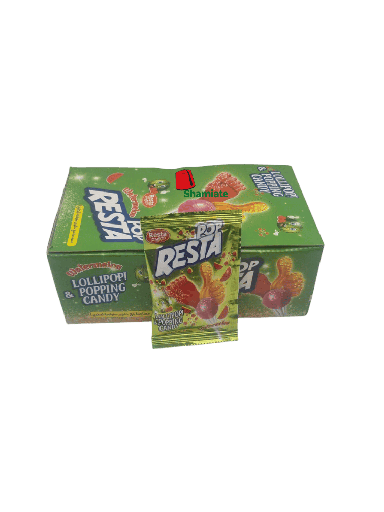 [002318 Multifruit Lollipops and Popping Candy (Pop Resta, 30 x 18 pieces) Sucettes & Bonbons Pétillants, Multifruit ( Pop Resta, 30X18 Pièces) Sucettes & Bonbons Petillants, Multifruit ( Pop Resta, 30X18 Pieces)مصاصات وحلوى مفرقعة، متعددة الفواكه (بوب ريستا، 30 × 18 قطعة) ] مصاصات وحلوى مفرقعة، متعددة الفواكه (بوب ريستا، 30 × 18 قطعة)