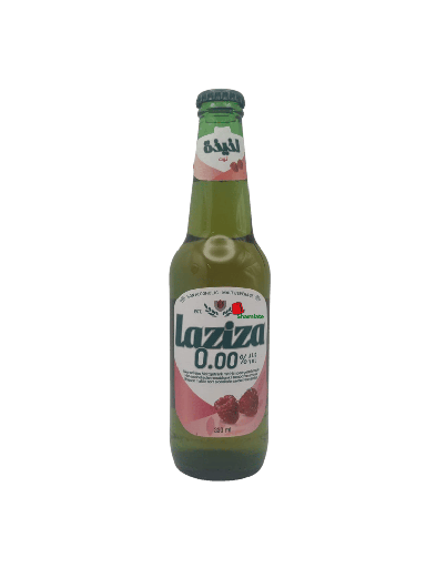 [002333 Non Alcoholic Beer (Laziza ,Raspberry, 330 ml, 24 Pieces) Bière Sans Alcool (Laziza, Framboise, 330 ml, 24 Pièces) Biere Sans Alcool (Laziza, Framboise, 330 ml, 24 Pieces)شراب شعير خالي من الكحول (لذيذة, توت العليق, 330 مل, 24 وحدة) ] Non Alcoholic Beer (Laziza ,Raspberry, 330 ml, 24 Pieces)
