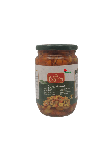 [002340 Olives Salad (Dana, 600 gm, 12 Pieces) Salade d'Olives (Dana, 600 gm, 12 Pièces) Salade d'Olives (Dana, 600 gm, 12 Pieces)سلطة زيتون (دانا,  600 غرام, 12 وحدة) ] Olives Salad (Dana, 600 gm, 12 Pieces)