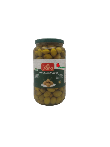 [002341 Salkini Green Olives (Dana, 1050 gm, 12 Pièces) Olives Vertes Salkini (Dana, 1050 gm, 12 Pièces) Olives Vertes Salkini (Dana, 1050 gm, 12 Pieces)زيتون سلقيني أخضر (دانا، 1050 جم، 6 وحدات) ] Olives Vertes Salkini (Dana, 1050 gm, 12 Pièces)