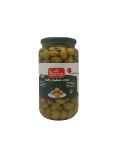 [002341 Salkini Green Olives (Dana, 1050 gm, 12 Pièces) Olives Vertes Salkini (Dana, 1050 gm, 12 Pièces) Olives Vertes Salkini (Dana, 1050 gm, 12 Pieces)زيتون سلقيني أخضر (دانا، 1050 جم، 6 وحدات) ] Salkini Green Olives (Dana, 1050 gm, 12 Pièces)