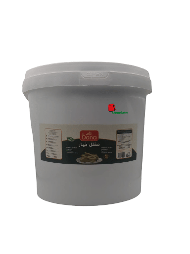 [002344 Sliced ​​Pickled Cucumbers (Dana, 10Kg, 1 Piece) Concombres Marinés Tranchés (Dana, 10Kg, 1 Pièce) Concombres Marines Tranches (Dana, 10Kg, 1 Piece)شرائح خيار مخلل (دانا، 10 كجم، قطعة واحدة) ] Sliced ​​Pickled Cucumbers (Dana, 10Kg, 1 Piece)