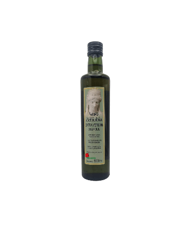 [002359 Olive Oil (Zenobia, Spanish Extra Virgin, 500 ml, 6 Units) Huile D'Olive (Zenobia, Extra Vierge Espagnol, 500 ml, 6 Pièces) Huile D'Olive (Zenobia, Extra Vierge Espagnol, 500 ml, 6 Pieces)زيت زيتون (زنوبيا، بكر ممتاز إسباني، 500 مل، 6 قطع) ] Olive Oil (Zenobia, Spanish Extra Virgin, 500 ml, 6 Units)