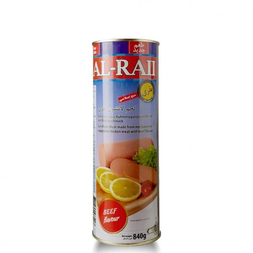 [2934 Canned Beef Luncheon (Al Raii, 840 gm, 12 Pieces) Luncheon Viande De Boeuf (Al Raii, 840 gm, 12 Pièces) Luncheon Viande De Boeuf (Al Raii, 840 gm, 12 Pieces)لحم لانشون بقر معلب (الراعي, بلا, 840 غرام, 12 وحدة) ] Luncheon Viande De Boeuf (Al Raii, 840 gm, 12 Pièces)