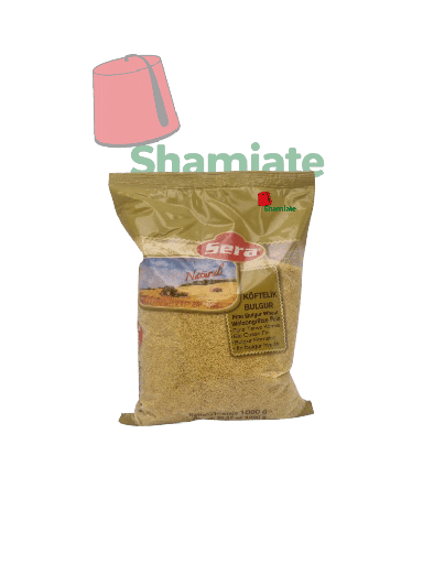 [002365 Bulgur (Sera, Fine White, 1 kg, 12 pieces) Boulgour (Sera, Blanc Fin, 1Kg, 12 Pièces) Boulgour (Sera, Blanc Fin, 1Kg, 12 Pieces)برغل (سيرا، أبيض ناعم، 1 كجم، 12 قطعة) ] Boulgour (Sera, Blanc Fin, 1Kg, 12 Pièces)
