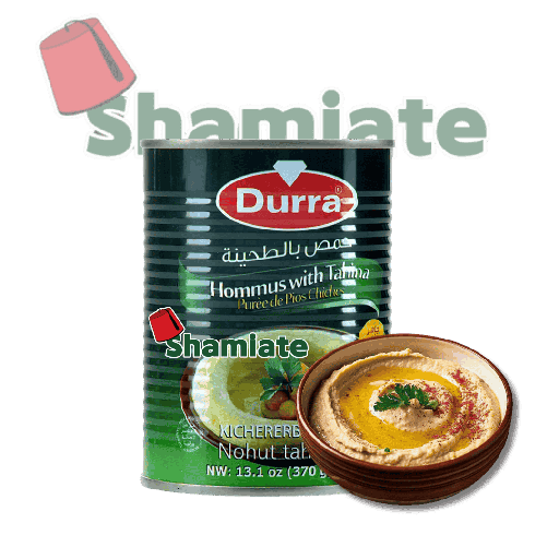 [836 Canned Hommos Tahina (Durra, 370 gm, 24 Pieces) Hommos Tahina En Conserve (Durra, 370 gm, 24 Pièces) Hommos Tahina En Conserve (Durra, 370 gm, 24 Pieces)حمص بالطحينة معلب (الدرة, بلا, 370 غرام, 24 وحدة) ] Canned Hommos Tahina (Durra, 370 gm, 24 Pieces)