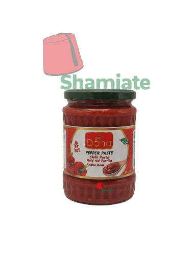 [002447 Hot Chili Concentrate (Dana, 550g, 12 Pieces) Concentré De Piment Fort (Dana, 550 gm, 12 Pièces) Concentre De Piment Fort (Dana, 550 gm, 12 Pieces)دبس فليفلة حار (دنا، 550 جم، 12 قطعة) ] Hot Chili Concentrate (Dana, 550g, 12 Pieces)