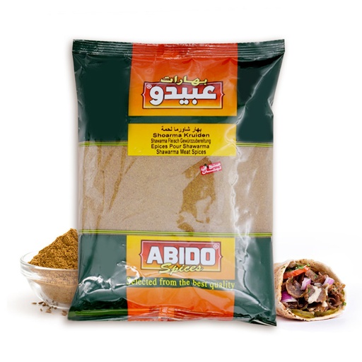 [3083 Beef Shawarma Spices (Abido, 500 gm, 1 Piece) Épices Shawarma Bœuf (Abido, 500 gm, 1 Pièce) Epices Shawarma Boeuf (Abido, 500 gm, 1 Piece)بهارات شاورما لحم (عبيدو, بلا, 500 غرام, 1 وحدة) ] Épices Shawarma Bœuf (Abido, 500 gm, 1 Pièce)