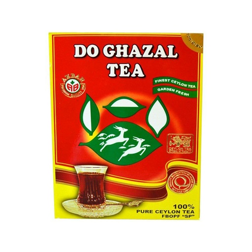[5007 Red Tea (Do Ghazal, Ceylon, 500 gm, 24 Pieces) Thé Rouge (Do Ghazal, Ceylon, 500 gm, 24 Pièces) The Rouge (Do Ghazal, Ceylon, 500 gm, 24 Pieces)شاي احمر (دو غزال, سيلان, 500 غرام, 24 وحدة) ] Red Tea (Do Ghazal, Ceylon, 500 gm, 24 Pieces)