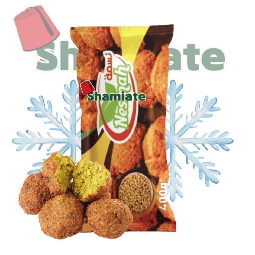 [5022 Frozen Falafel (Nesmah, Hommos, 400 gm, 20 Pieces) Falafel Surgelés (Nesmah, Hommos, 400 gm, 20 Pièces) Falafel Surgeles (Nesmah, Hommos, 400 gm, 20 Pieces)فلافل مجمدة (نسمه, حمص, 400 غرام, 20 وحدة) ] Falafel Surgelés (Nesmah, Hommos, 400 gm, 20 Pièces)