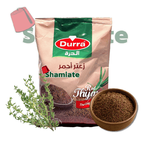 [5094 Thyme (Zaatar) (Durra, Red, 400 gm, 12 Pieces) Thym (Zaatar) (Durra, Rouge, 400 gm, 12 Pièces) Thym (Zaatar) (Durra, Rouge, 400 gm, 12 Pieces)زعتر (الدرة, أحمر, 400 غرام, 12 وحدة) ] زعتر (الدرة, أحمر, 400 غرام, 12 وحدة)