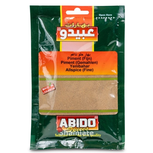 [5109 Ground Sweet Pepper (Abido, 50 gm, 10 Pieces) Poivre Doux Moulu (Abido, 50 gm, 10 Pièces) Poivre Doux Moulu (Abido, 50 gm, 10 Pieces)بهار حلو ناعم (عبيدو, بلا, 50 غرام, 10 وحدات) ] Poivre Doux Moulu (Abido, 50 gm, 10 Pièces)
