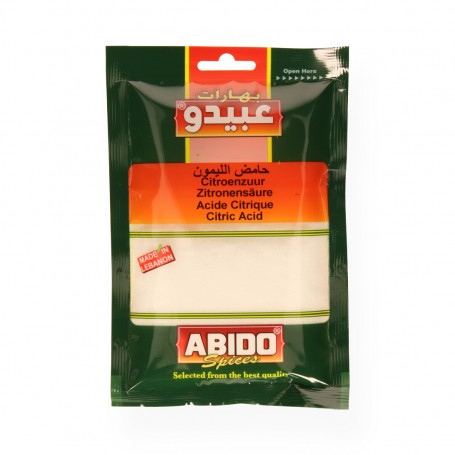 [5195 Citric Acid (Abido, 100 gm, 10 Pieces) Acide Citrique (Abido, 100 gm, 10 Pièces) Acide Citrique (Abido, 100 gm, 10 Pieces)ملح الليمون (عبيدو, بلا, 100 غرام, 10 وحدات) ] Acide Citrique (Abido, 100 gm, 10 Pièces)