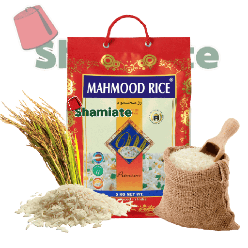 [5342 Basmati Rice (Mahmood Rice, Long grain, 4.5 Kg, 4 Pieces) Riz Basmati (Mahmood Rice, Grain Long, 4.5 Kg, 4 Pièces) Riz Basmati (Mahmood Rice, Grain Long, 4.5 Kg, 4 Pieces)أرز بسمتي (أرز محمود, طويل الحبة, 4.5 كلغ, 4 وحدات) ] Basmati Rice (Mahmood Rice, Long grain, 4.5 Kg, 4 Pieces)