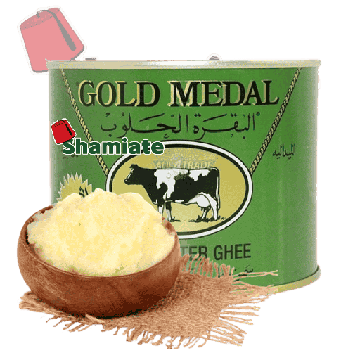 [5388 Butter Ghee - Samen (Gold Medal, 400 gm, 24 Pieces) Ghee - Beurre Clarifié - Samen (Gold Medal, 400 gm, 24 Pièces) Ghee - Beurre Clarifie - Samen (Gold Medal, 400 gm, 24 Pieces)سمنة (البقرة الحلوب, بلا, 400 غرام, 24 وحدة) ] Butter Ghee - Samen (Gold Medal, 400 gm, 24 Pieces)
