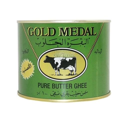 [5388 Butter Ghee - Samen (Gold Medal, 400 gm, 24 Pieces) Ghee - Beurre Clarifié - Samen (Gold Medal, 400 gm, 24 Pièces) Ghee - Beurre Clarifie - Samen (Gold Medal, 400 gm, 24 Pieces)سمنة (البقرة الحلوب, بلا, 400 غرام, 24 وحدة) ] Ghee - Beurre Clarifié - Samen (Gold Medal, 400 gm, 24 Pièces)