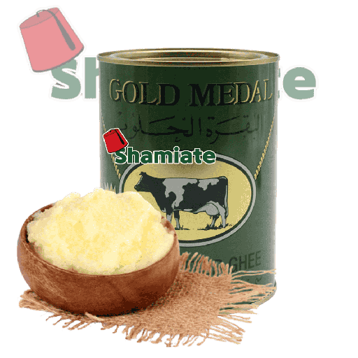 [5390 Butter Ghee - Samen (Gold Medal, 800 gm, 12 Pieces) Ghee - Beurre Clarifié - Samen (Gold Medal, 800 gm, 12 Pièces) Ghee - Beurre Clarifie - Samen (Gold Medal, 800 gm, 12 Pieces)سمنة (البقرة الحلوب, بلا, 800 غرام, 12 وحدة) ] سمنة (البقرة الحلوب, بلا, 800 غرام, 12 وحدة)