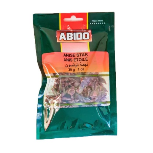 [5464 Star of Anise (Abido, 30 gm, 10 Pieces) Étoile d'Anis (Abido, 30 gm, 10 Pièces) Etoile d'Anis (Abido, 30 gm, 10 Pieces)نجمة اليانسون (عبيدو, بلا, 30 غرام, 10 وحدات) ] Étoile d'Anis (Abido, 30 gm, 10 Pièces)