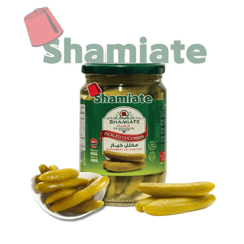 [5522 Pickled Cucumbers (Shamiate, 650 gm, 12 Pieces) Concombres Marinés (Shamiate, 650 gm, 12 Pièces) Concombres Marines (Shamiate, 650 gm, 12 Pieces)مخلل (كبيس) خيار (شاميات, بلا, 650 غرام, 12 وحدة) ] Concombres Marinés (Shamiate, 650 gm, 12 Pièces)