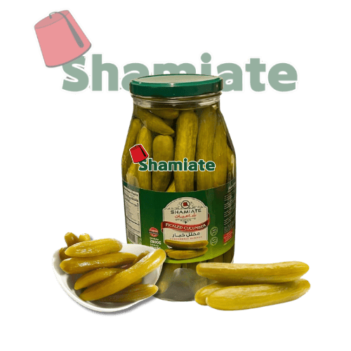 [5561 Pickled Cucumbers (Shamiate, 2.8 Kg, 4 Pieces) Concombres Marinés (Shamiate, 2.8 Kg, 4 Pièces) Concombres Marines (Shamiate, 2.8 Kg, 4 Pieces)مخلل (كبيس) خيار (شاميات, بلا, 2.8 كلغ, 4 وحدات) ] Concombres Marinés (Shamiate, 2.8 Kg, 4 Pièces)