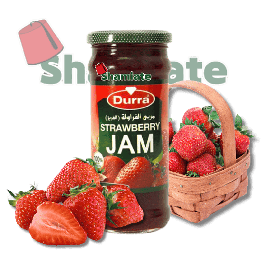 [1660 Jam (Durra, Strawberry, 430 gm, 12 Pieces) Confiture (Durra, Fraise, 430 gm, 12 Pièces) Confiture (Durra, Fraise, 430 gm, 12 Pieces)مربى (الدرة, فراولة, 430 غرام, 12 وحدة) ] Confiture (Durra, Fraise, 430 gm, 12 Pièces)