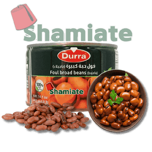 [5667 Canned Broad Beans (Foul) (Durra, Gros (Bajela), 400 gm, 24 Pieces) Fèves en Conserve (Foul) (Durra, Gros (Bajela), 400 gm, 24 Pièces) Feves en Conserve (Foul) (Durra, Gros (Bajela), 400 gm, 24 Pieces)فول معلب (الدرة, بجلا, 400 غرام, 24 وحدة) ] Canned Broad Beans (Foul) (Durra, Gros (Bajela), 400 gm, 24 Pieces)