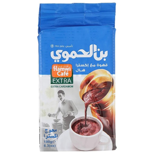 [5758 Arabic Coffee (Hamwi, Extra Cardamome, 180 gm, 12 Pieces) Café Arabe (Hamwi, Extra Cardamome, 180 gm, 12 Pièces) Cafe Arabe (Hamwi, Extra Cardamome, 180 gm, 12 Pieces)قهوة عربية (الحموي, إكسترا حب هال, 180 غرام, 12 وحدة) ] Café Arabe (Hamwi, Extra Cardamome, 180 gm, 12 Pièces)