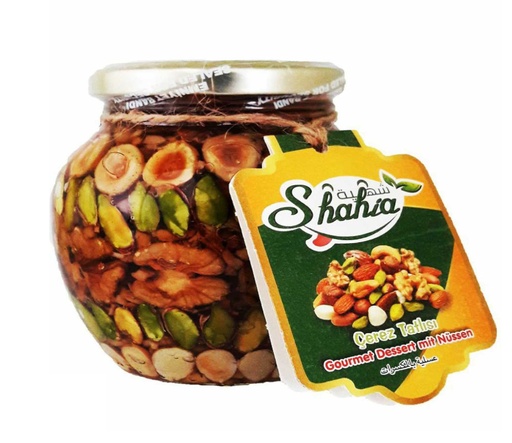 [5929 Honey (Shahia, With Dried Fruits, 420 gm, 12 Pieces) Miel (Shahia, Aux Fruits Secs, 420 gm, 12 Pièces) Miel (Shahia, Aux Fruits Secs, 420 gm, 12 Pieces)عسل (شهية, بالفواكه المجففة, 420 غرام, 12 وحدة) ] عسل (شهية, بالفواكه المجففة, 420 غرام, 12 وحدة)