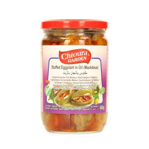 [1788 Makdous (Chtoura Garden, 600 gm, 12 Pieces) MaKdous (Chtoura Garden, 600 gm, 12 Pièces) MaKdous (Chtoura Garden, 600 gm, 12 Pieces)مكدوس (حدائق شتورة, بلا, 600 غرام, 12 وحدة) ] Makdous (Chtoura Garden, 600 gm, 12 Pieces)