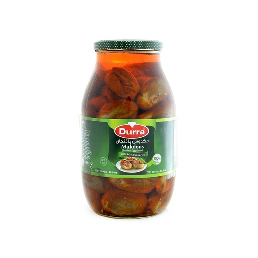 [1797 Makdous (Durra, 2.8 Kg, 4 Pieces) MaKdous (Durra, 2.8 Kg, 4 Pièces) MaKdous (Durra, 2.8 Kg, 4 Pieces)مكدوس (الدرة, بلا, 2.8 كلغ, 4 وحدات) ] مكدوس (الدرة, بلا, 2.8 كلغ, 4 وحدات)