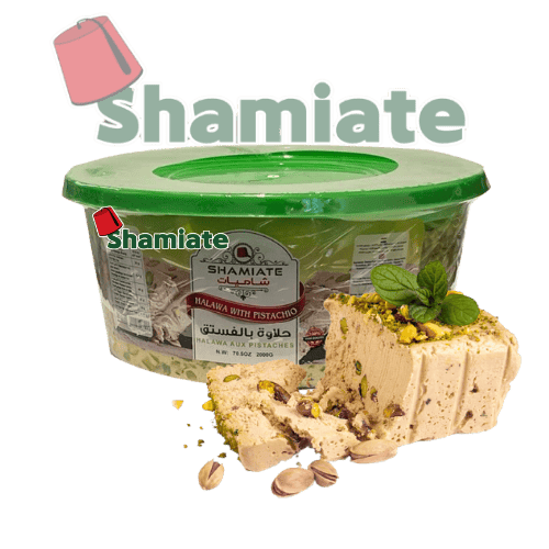 [6940 Halawa (Shamiate, Pistachio, 2 Kg, 8 Pieces) Halawa (Shamiate, Pistache, 2 Kg, 8 Pièces) Halawa (Shamiate, Pistache, 2 Kg, 8 Pieces)حلاوة (شاميات, فستق, 2 كلغ, 8 وحدات) ] Halawa (Shamiate, Pistache, 2 Kg, 8 Pièces)