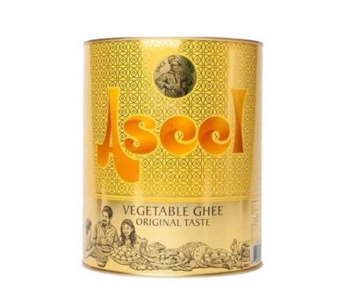 [7065 Butter Ghee - Samen (Aseel, Vegetable Fat, 4 l, 4 Pieces) Ghee - Beurre Clarifié - Samen (Aseel, Végétal, 4 l, 4 Pièces) Ghee - Beurre Clarifie - Samen (Aseel, Vegetal, 4 l, 4 Pieces)سمنة (أصيل, دهون نباتية, 4 لتر, 4 وحدات) ] سمنة (أصيل, دهون نباتية, 4 لتر, 4 وحدات)