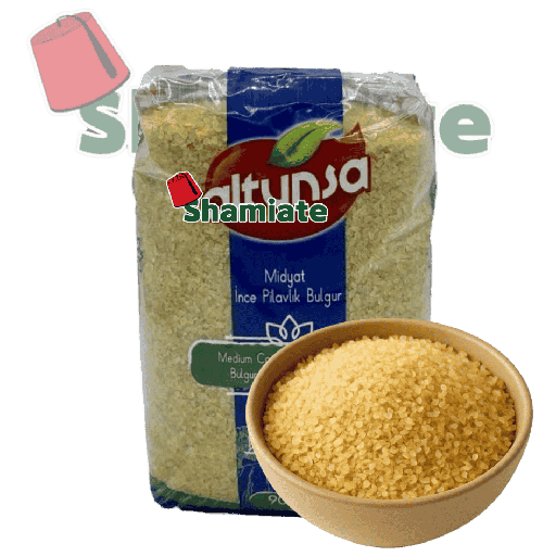 [7688 Bulgur (Altunsa, Medium White, 900 gm, 10 Pieces) Boulgour (Altunsa, Blanc Moyen, 900 gm, 10 Pièces) Boulgour (Altunsa, Blanc Moyen, 900 gm, 10 Pieces)برغل (ألتونسا, أبيض متوسط, 900 غرام, 10 وحدات) ] Boulgour (Altunsa, Blanc Moyen, 900 gm, 10 Pièces)