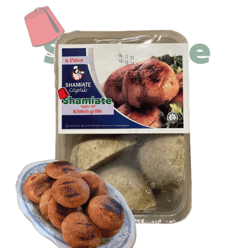 [7718 Kebbeh to Grill (Shamiate, 6 Pieces, 730 gm, 10 x 6 Pieces) Kebbeh à Griller (Shamiate, 6 Pièces, 730 gm, 10 x 6 Pièces) Kebbeh a Griller (Shamiate, 6 Pieces, 730 gm, 10 x 6 Pieces)كبة للشوي (شاميات, 6 قطع, 730 غرام, 10 x 6 وحدة) ] Kebbeh à Griller (Shamiate, 6 Pièces, 730 gm, 10 x 6 Pièces)