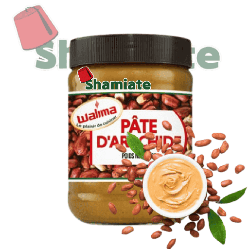 [7731 Peanut Paste (Walima, 500 gm, 12 Pieces) Pâte d'Arachide (Walima, 500 gm, 12 Pièces) Pate d'Arachide (Walima, 500 gm, 12 Pieces)معجون الفول السوداني (وليمة, بلا, 500 غرام, 12 وحدة) ] Pâte d'Arachide (Walima, 500 gm, 12 Pièces)