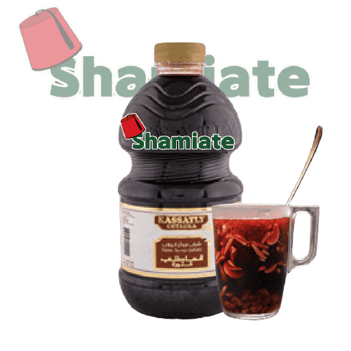 [7806 Jallab Syrup (Kassatly Chtaura, 3 l, 4 Pieces) Sirop de Jallab (Kassatly Chtaura, 3 l, 4 Pièces) Sirop de Jallab (Kassatly Chtaura, 3 l, 4 Pieces)شراب جلاب (قساطلي شتورة, بلا, 3 لتر, 4 وحدات) ] Jallab Syrup (Kassatly Chtaura, 3 l, 4 Pieces)